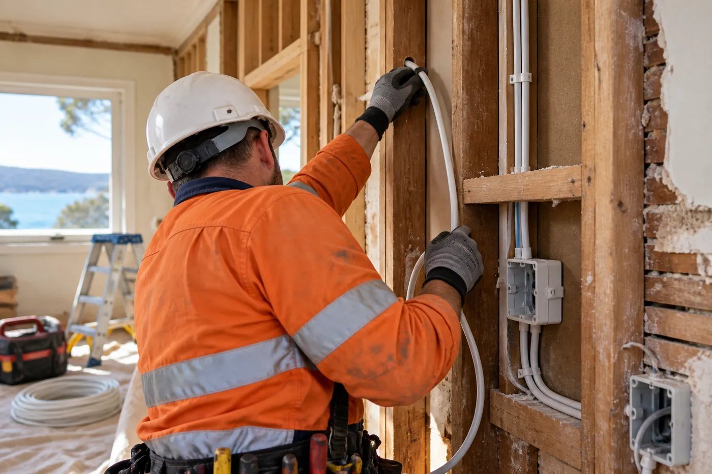 Renovating on the Central Coast? Six points where your sparky has to call in a Level 2