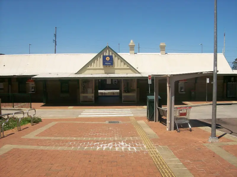 Wyong railway station